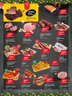 Náhled letáku Flop leták od 22.12.2025 | Strana: 2 | Produkty: Špekáčky, Vinná klobása, Klobása, Uzeniny