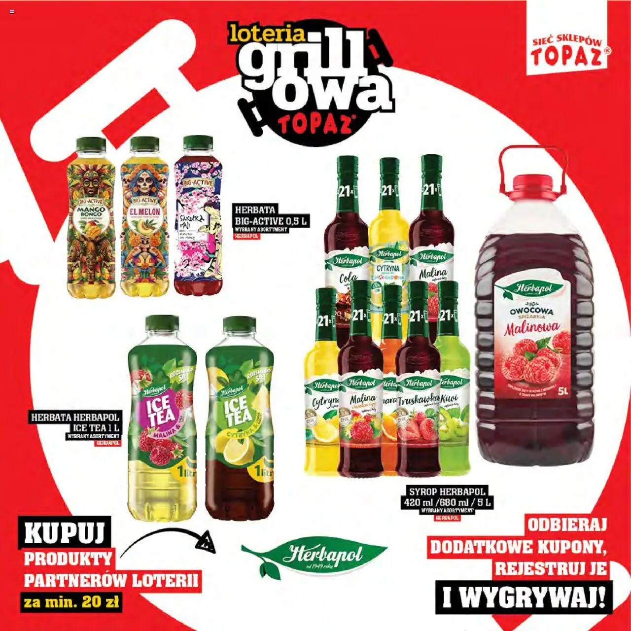 Topaz Gazetka - Katalog produktów Loteria Grillowa od 25.04.2025 | Strona: 75 | Produkty: PC, Kawa