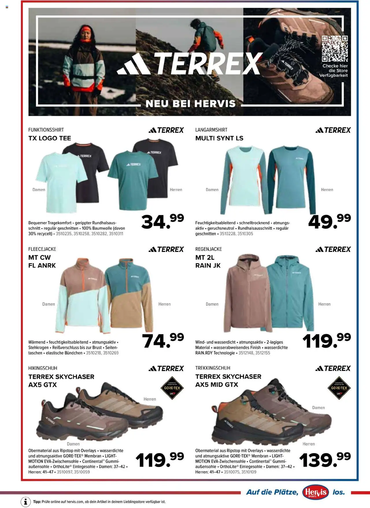 Hervis Angebote gültig ab 09.09.2025 | Seite: 3 | Produkte: Tee