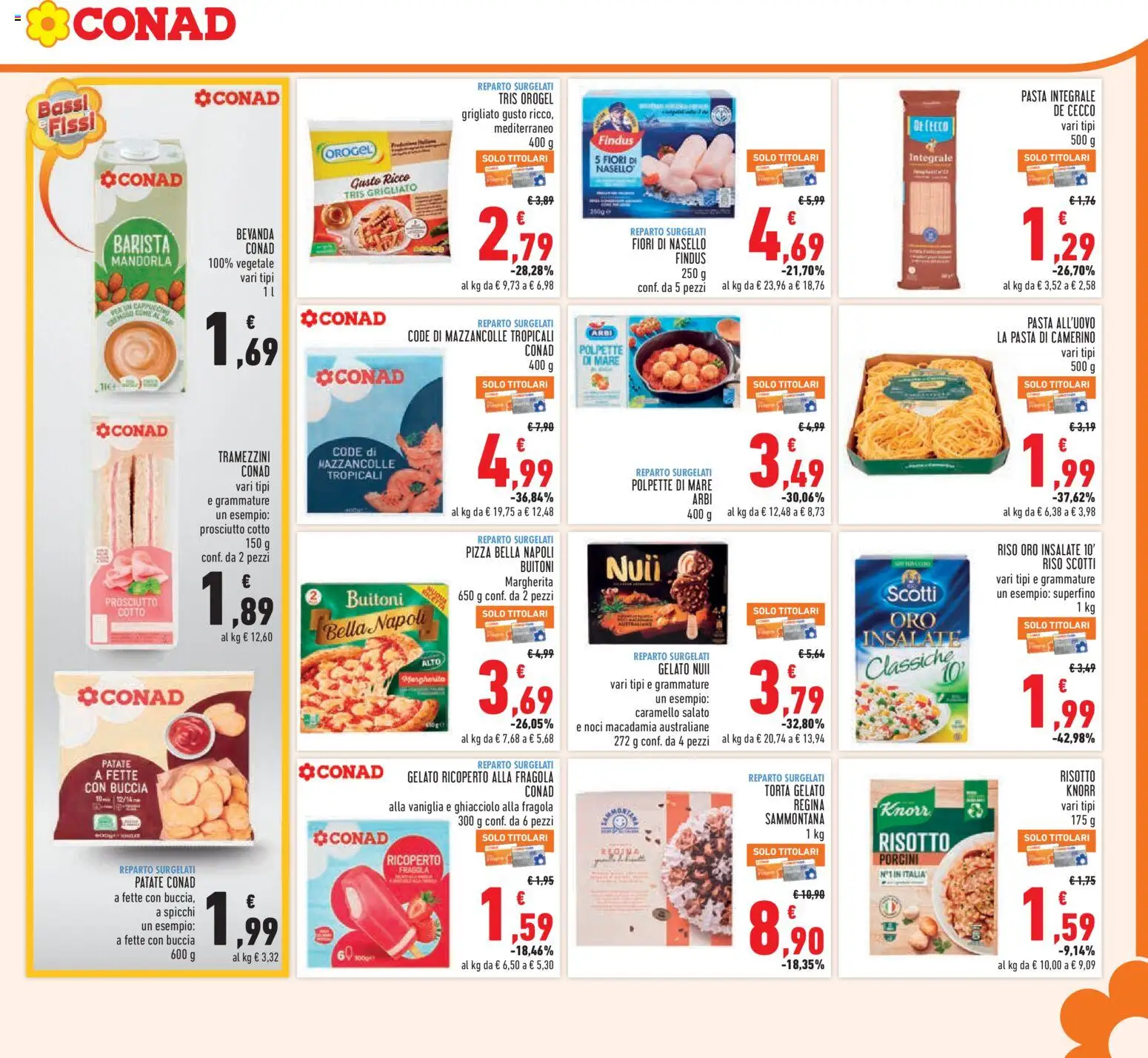 Volantino Conad del 06.05.2026 | Pagina: 13 | Prodotti: Pizza, Patate, Prosciutto, Polpette