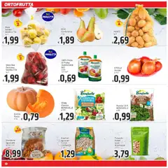 Anteprima del volantino Paghi Poco Elenco catalogo valido a partire dal 31.10.2025 | Pagina: 2 | Prodotti: Mele, Cipolle, Frutta, Zucca