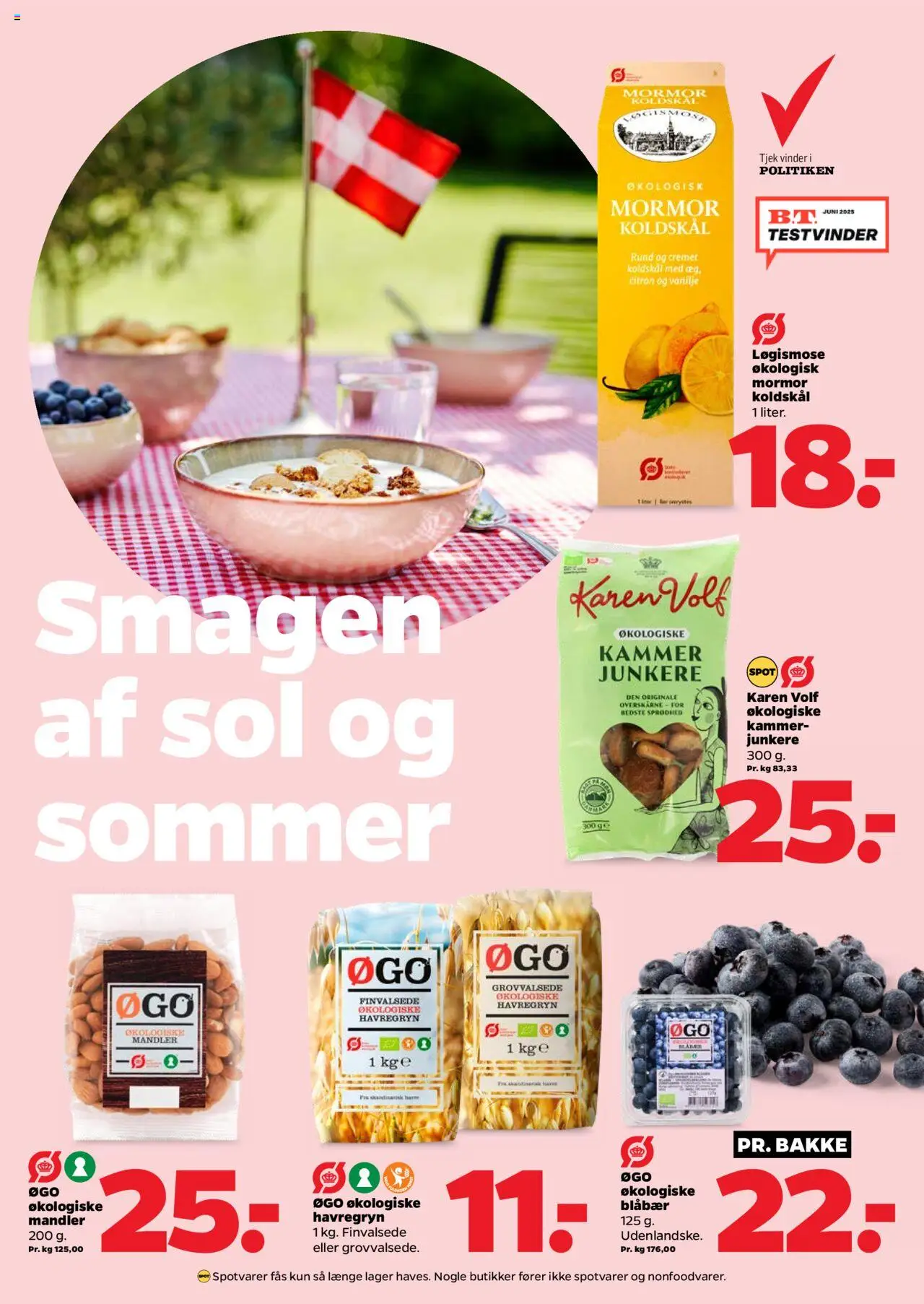 Netto Tilbudsavis gyldig fra 05.07.2025 | Side: 13 | Produkter: Koldskål, Mandler, Havregryn, Vanilje