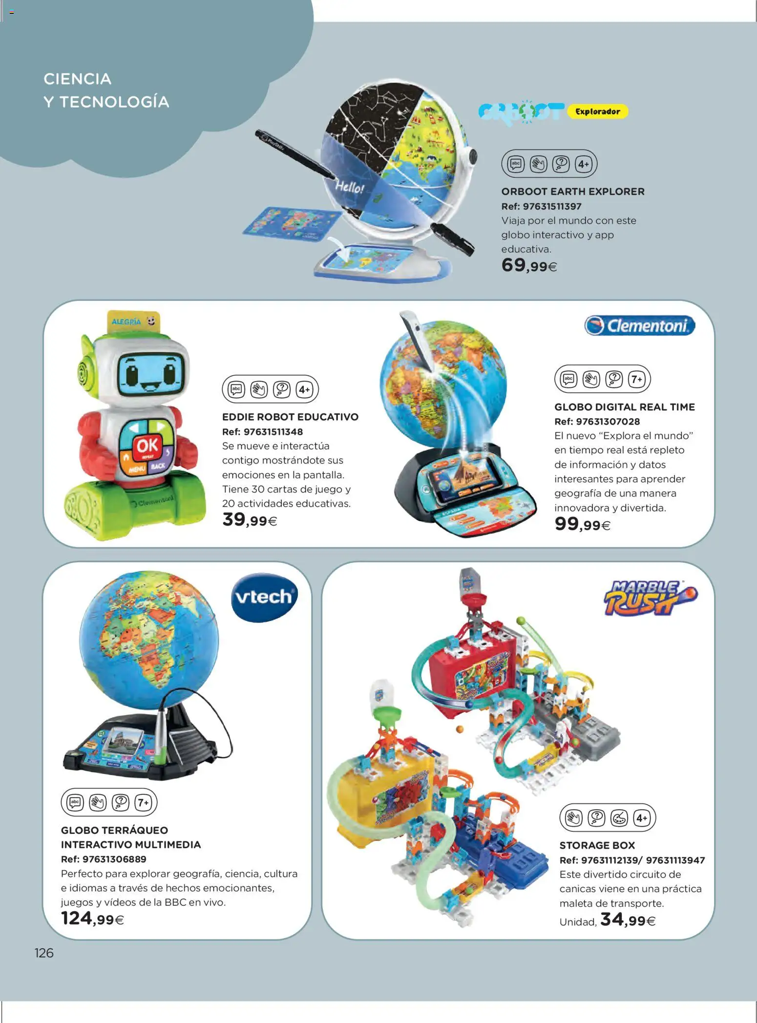 El Corte Inglés ofertas │ válido desde el 27.10.2025 | Página: 126 | Productos: Maleta, Robot