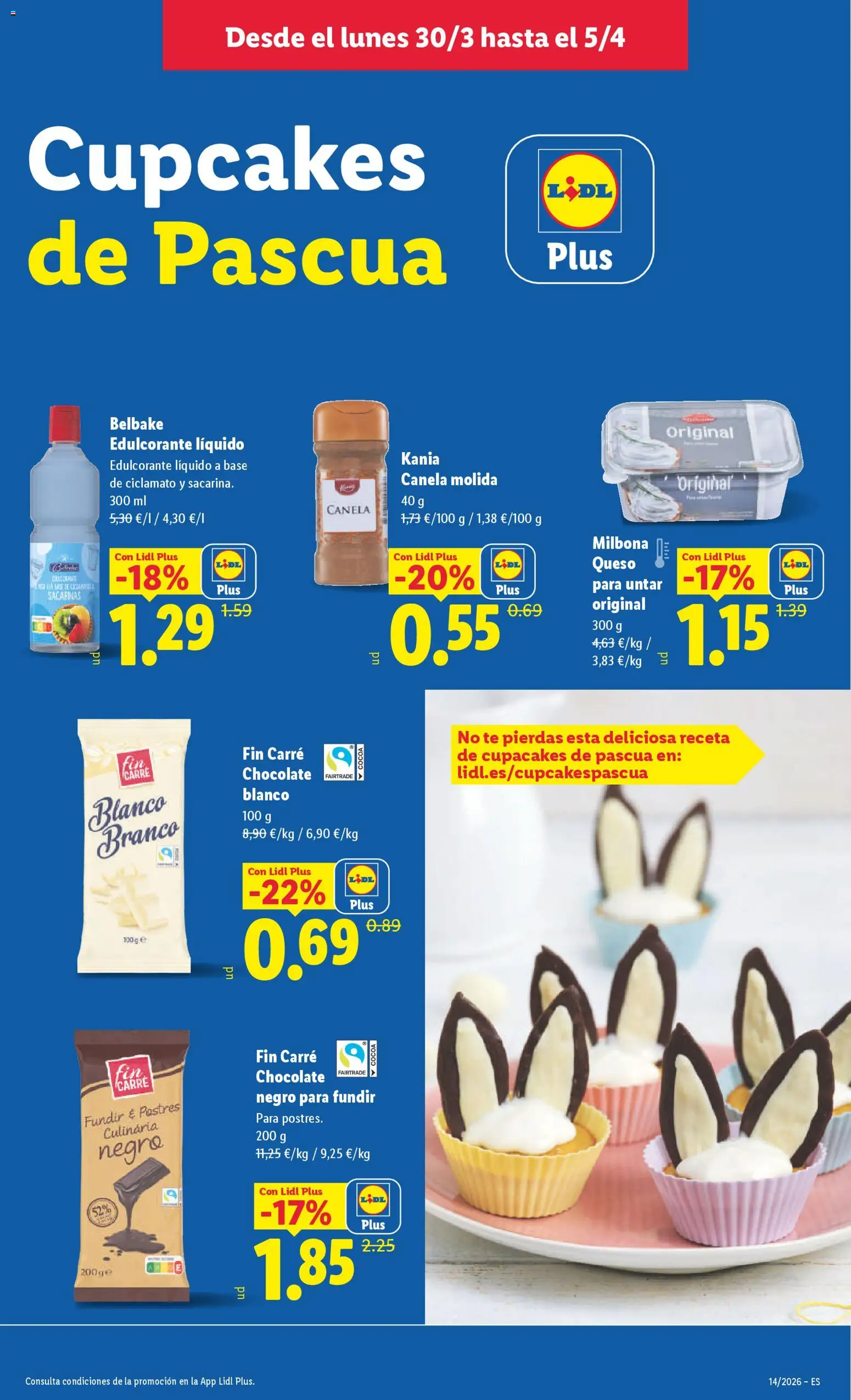 Lidl folleto │ válido desde el 30.03.2026 | Página: 25 | Productos: Queso, Chocolate, Té, Queso para untar