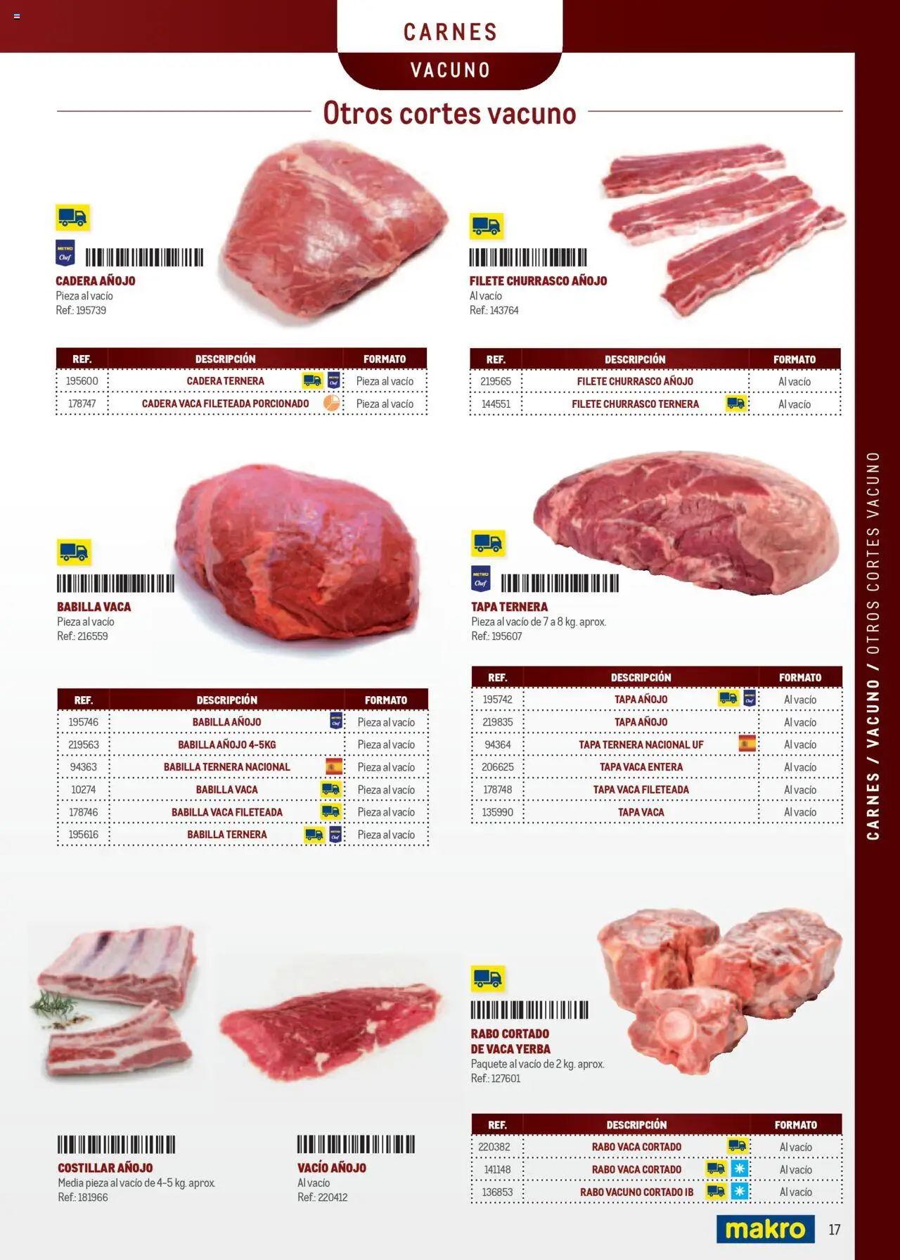Makro - Especia Carta │ válido desde el 08.04.2025 | Página: 17 | Productos: Filete