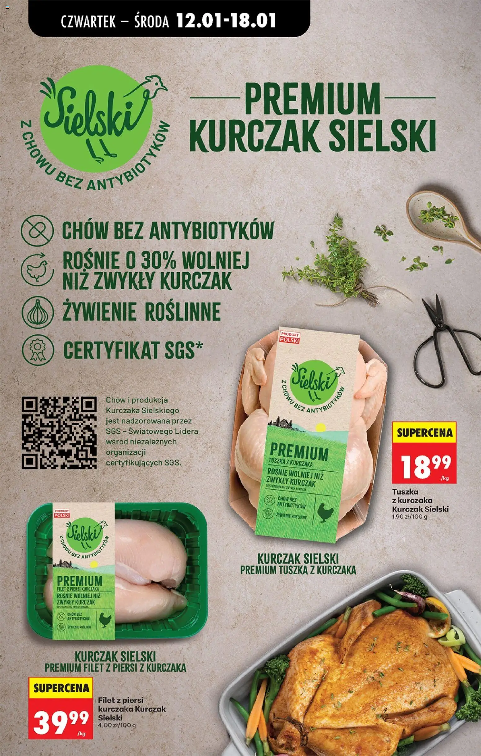 Biedronka gazetka - Oferta w tym tygodniu od 12.02.2026 | Strona: 44 | Produkty: Kurczak, Piersi, Filet z piersi kurczaka