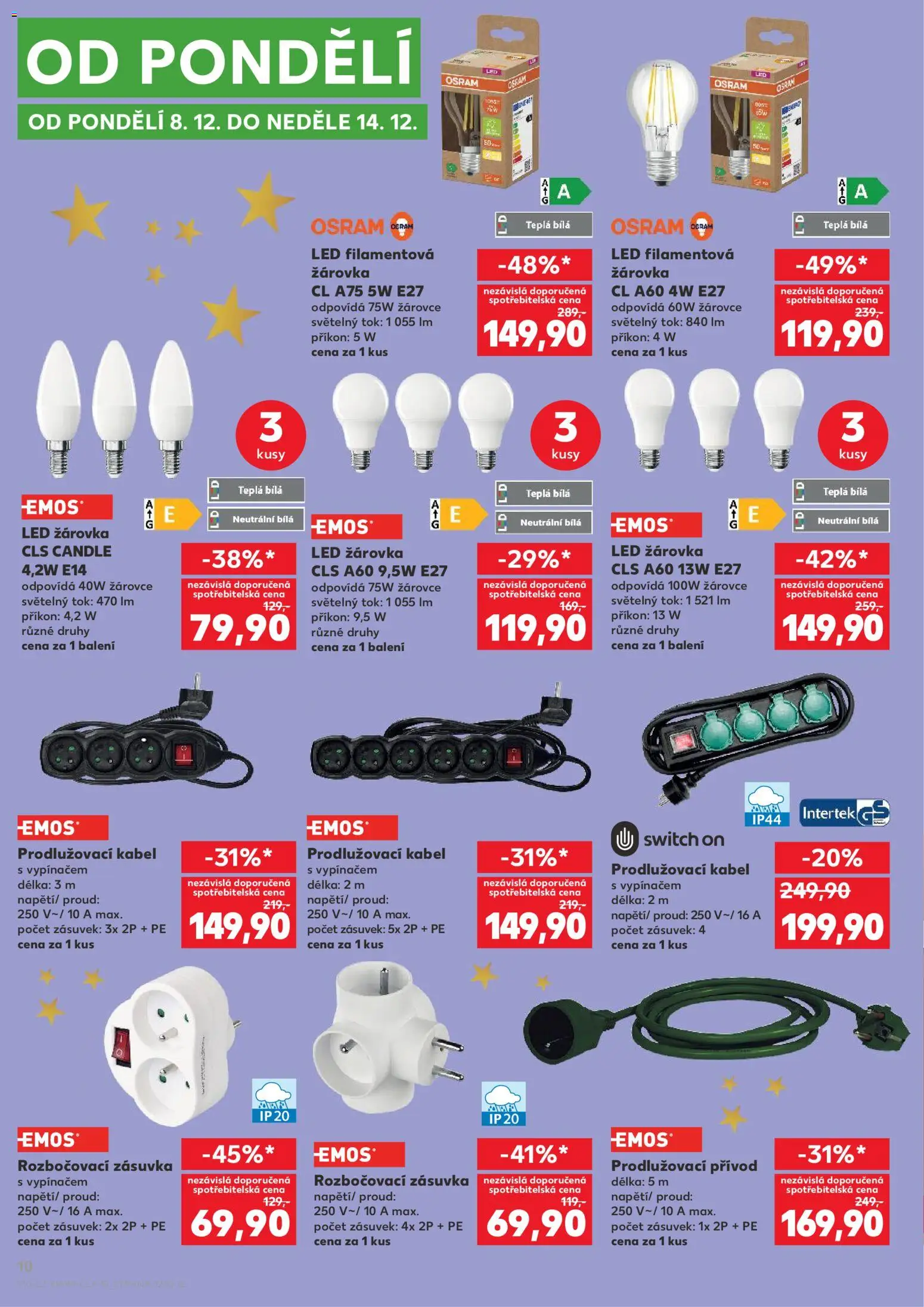 Kaufland leták - Plzeň od 03.12.2025 | Strana: 10