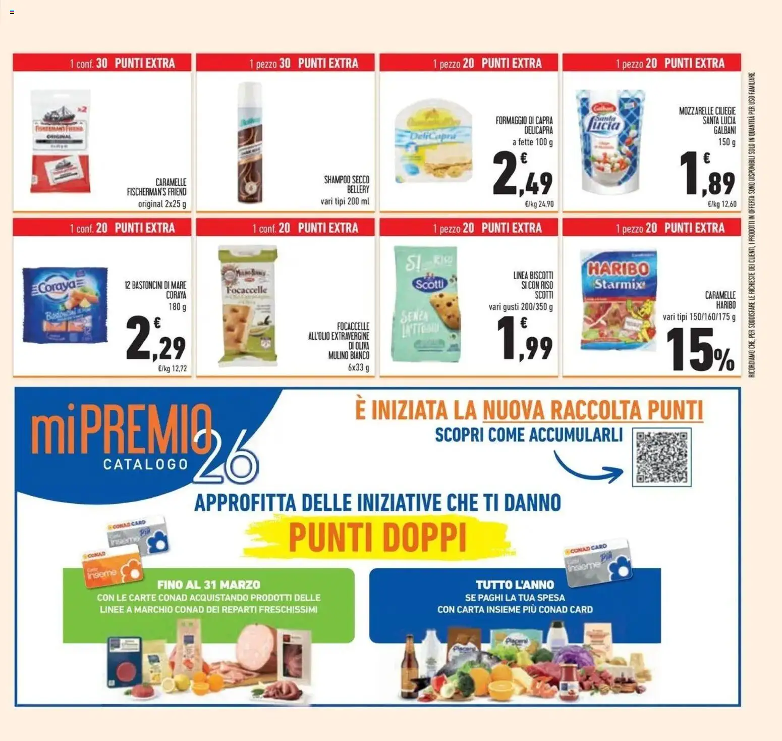 Volantino Conad del 25.02.2026 | Pagina: 37 | Prodotti: Shampoo, Focaccia, Biscotti, Crackers
