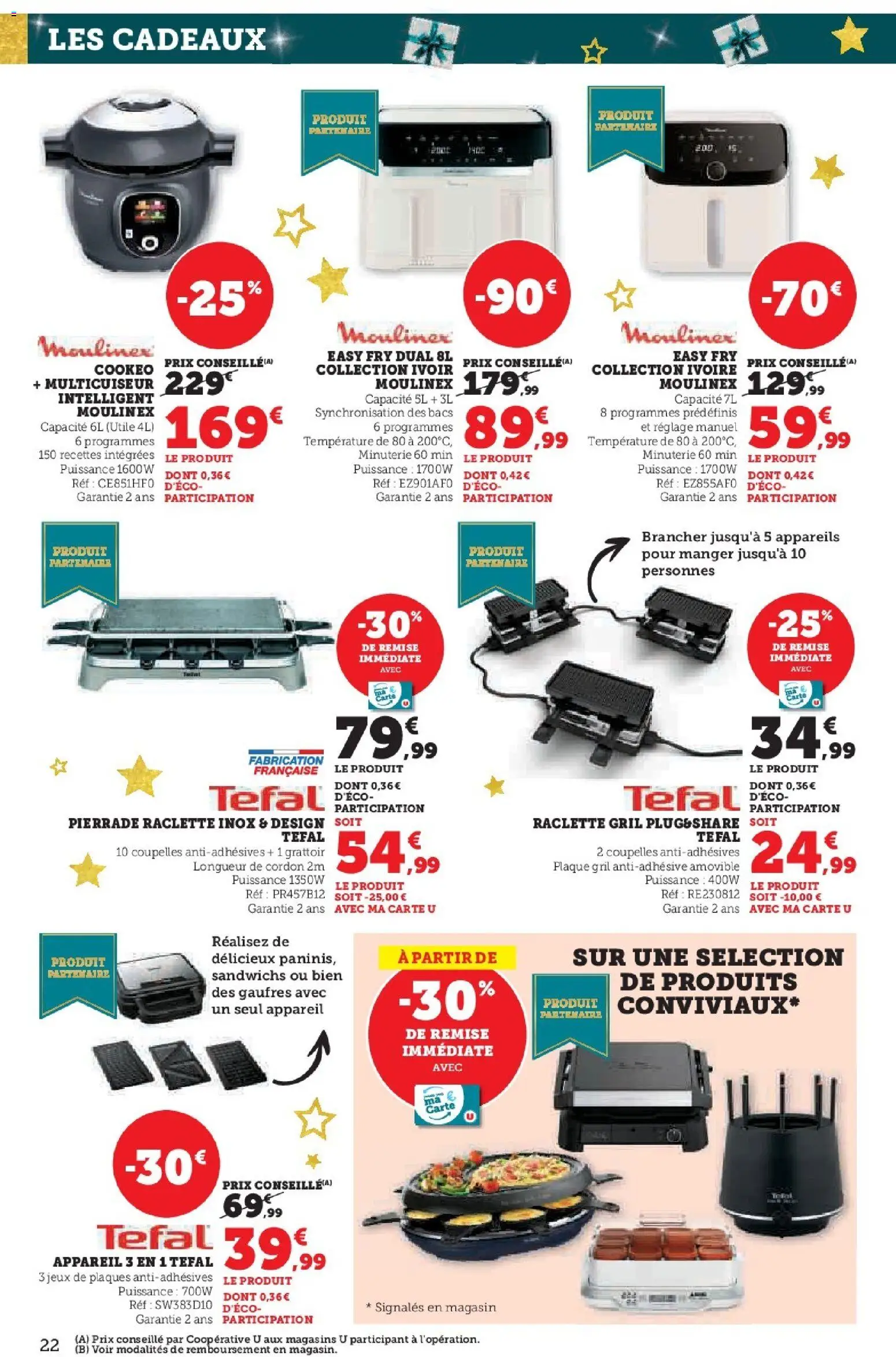 {H1} | Page: 22 | Produits: Gril, Tefal, Jeux, Gaufres