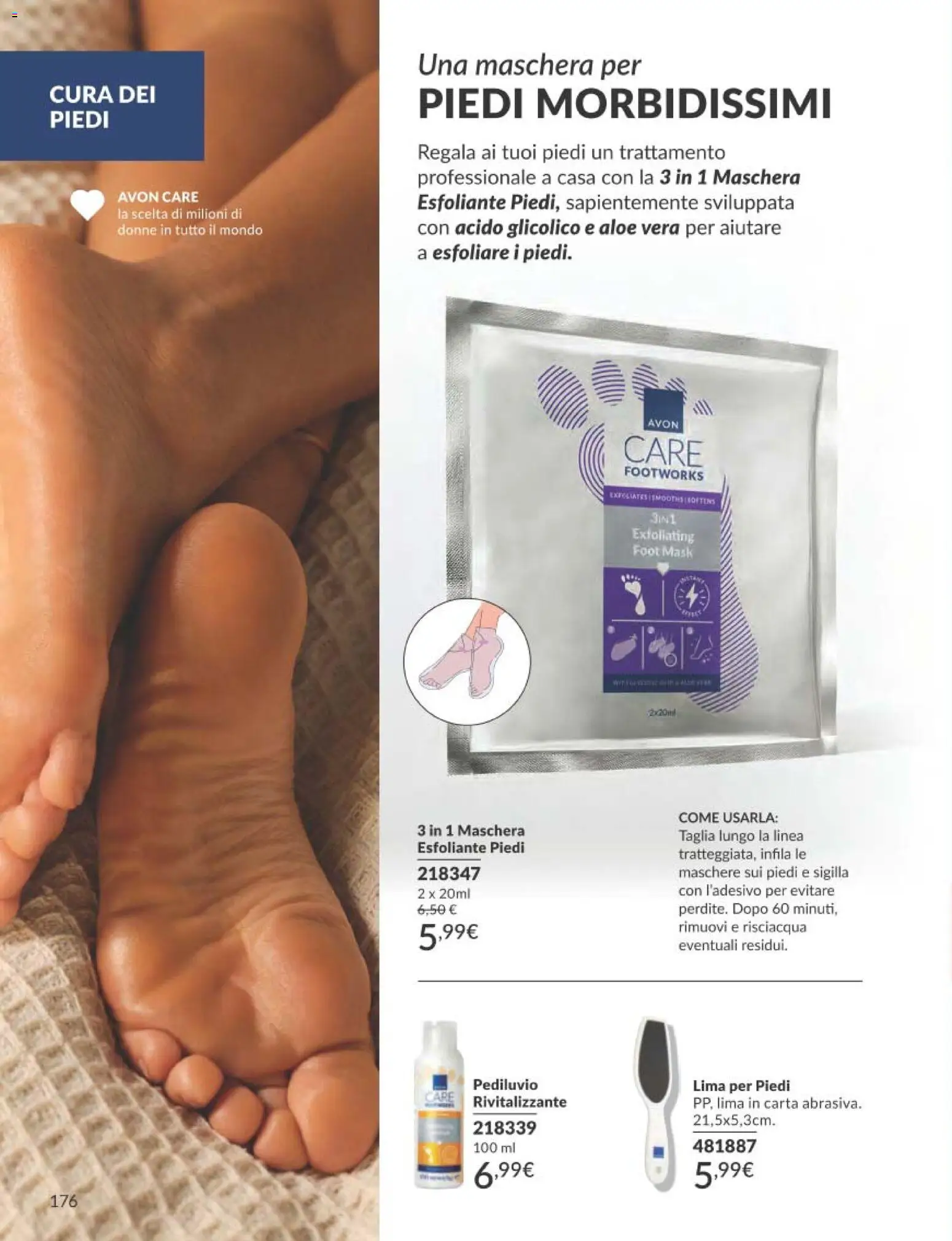 Volantino Avon del 31.12.2025 | Pagina: 176 | Prodotti: Maschera, Lima, Aloe vera