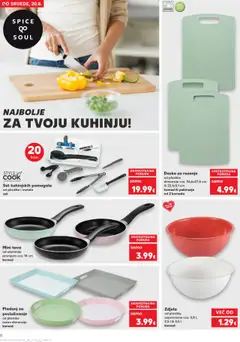 Kaufland katalog | vrijedi od 20.08.2025 | Stranica: 8 | Proizvodi: Perilica posuđa, Pan, Pladanj, Daska za rezanje