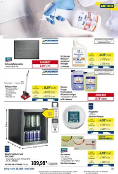 Metro Monats-Menü ab 01.02.2026 gültig | Seite: 23 | Produkte: Schmutzfangmatte