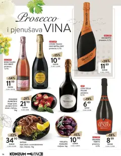 MIONETTO prosecco, prosecco, 0,75l - Pregled kataloga iz trgovine Konzum, vrijedi od 13.10.2025 | Stranica: 16
