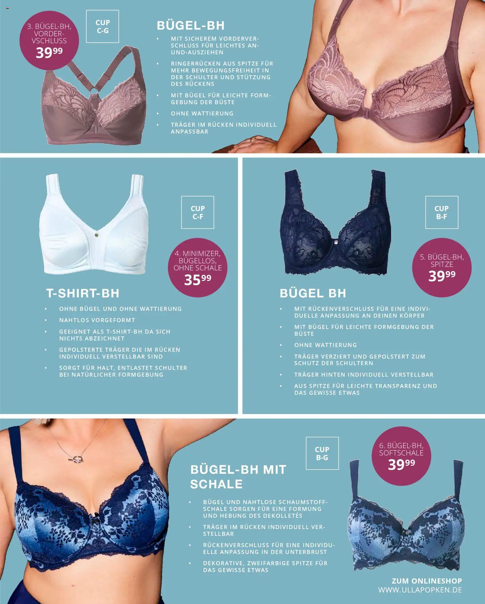 Ulla Popken Prospekt 	 – gültig ab 01.11.2025 | Seite: 167 | Produkte: BH