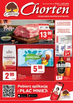 Pogląd oferty "Chorten Gazetka" - ważna od 26.02.2026