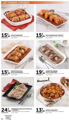 Super U - Prévisualisation de Super U - La carte Automne Hiver valide à partir de 07.10.2025 | Page: 28 | Produits: Magret de canard, Filet mignon