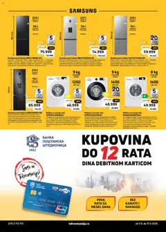 Tehnomanija katalog - važi od 07.08.2025 | Strana: 2 | Proizvode: Deterdžent, Mašina za pranje veša, Frižider, Pica