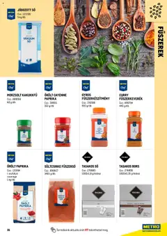 JÓDOZOTT SÓ, Jódozott vákuum só, 5 kg/db - amely érvényes a következő dátumtól: 01.06.2025 | Oldal: 31