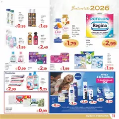 Anteprima del volantino Volantino MerSi Supermercati	 valido a partire dal 27.12.2025 | Pagina: 11 | Prodotti: Carta igienica, Crema viso, Miele, Profumo