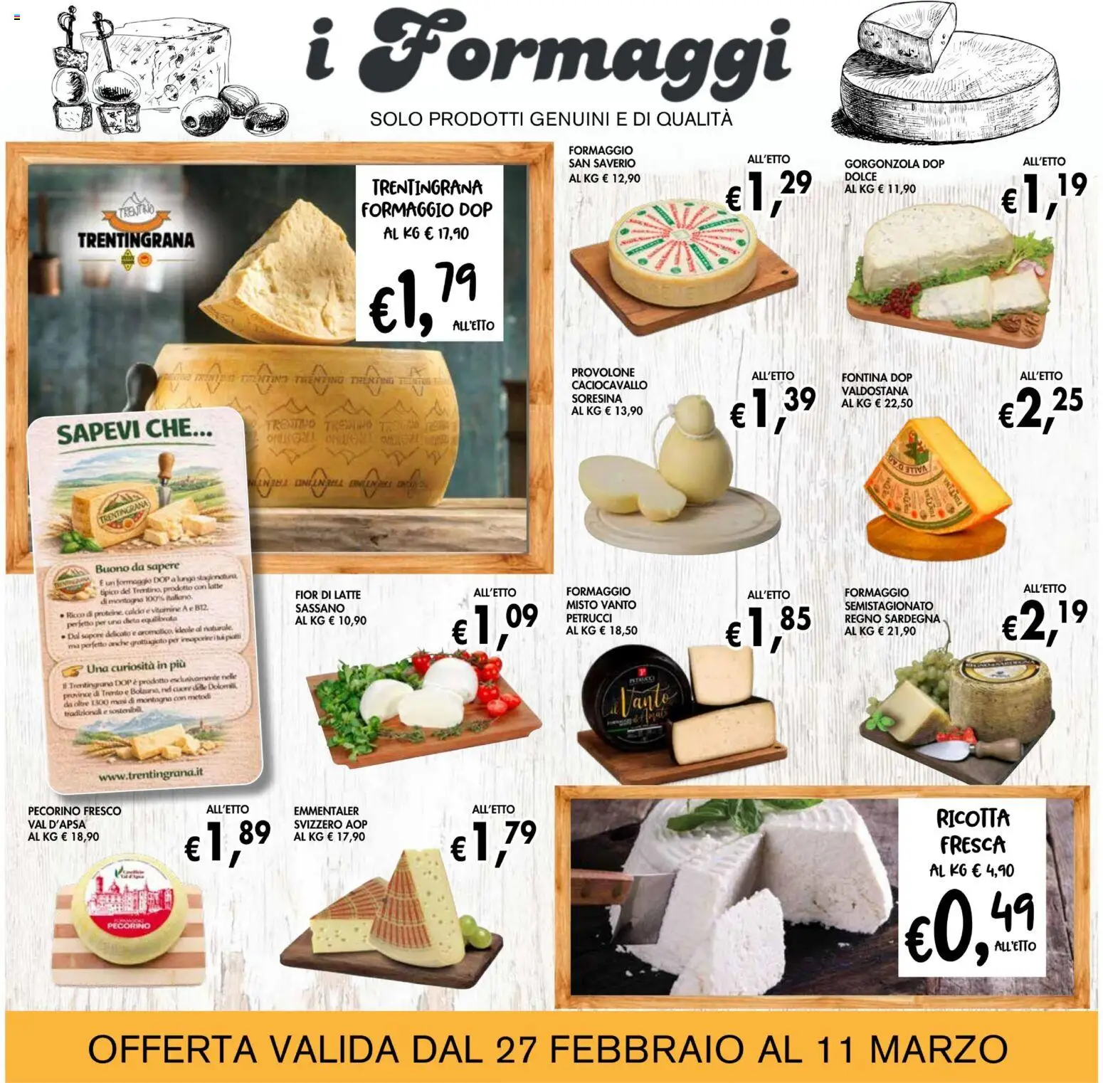 Volantino Coal del 27.02.2026 | Pagina: 6 | Prodotti: Provolone, Latte, Formaggio, Gorgonzola