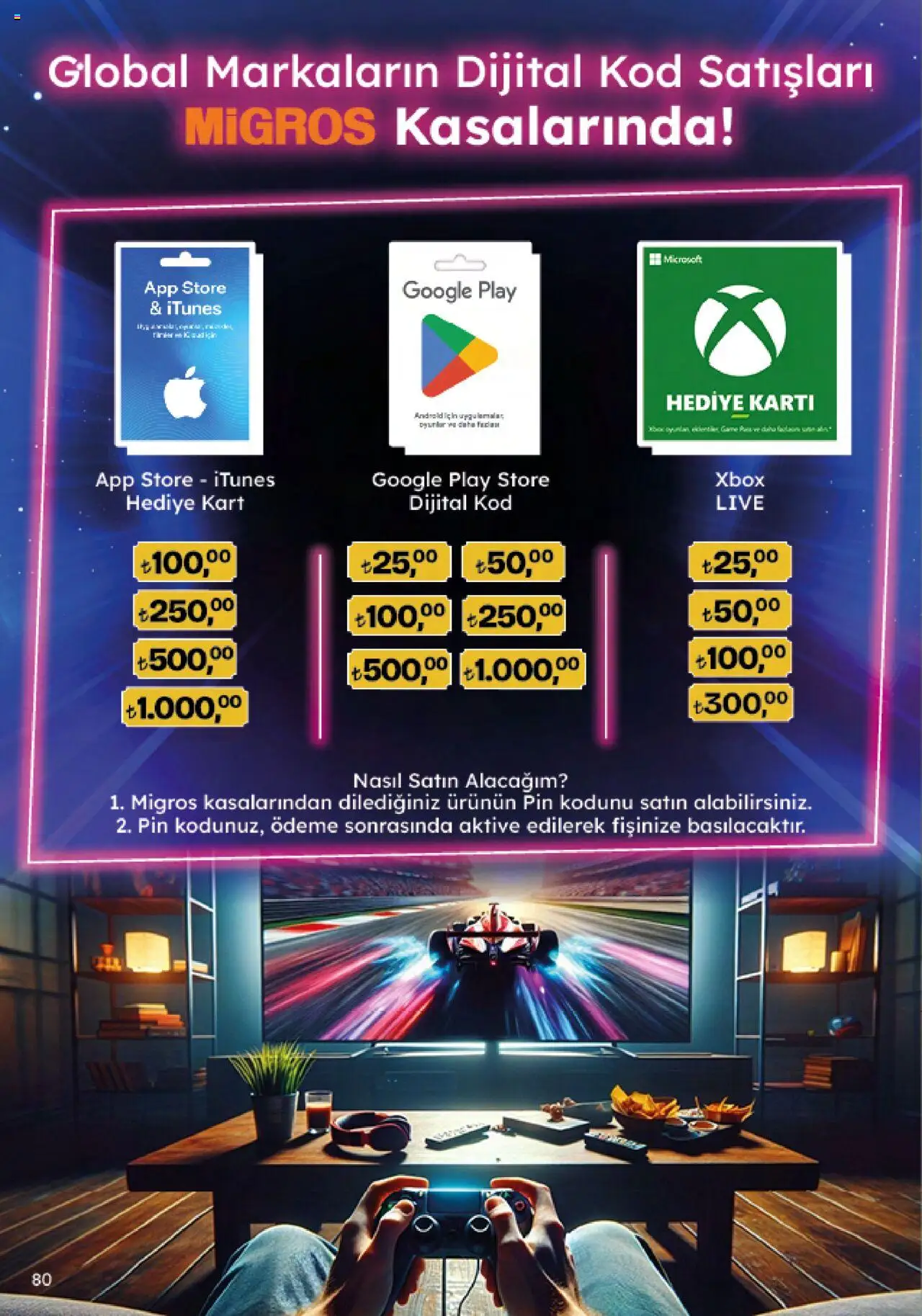 Migros Katalog - Migroskop - 26.06.2025 tarihinden itibaren geçerlidir | Sayfa: 80 | Ürünler: Xbox