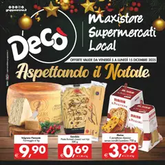 Anteprima del volantino Decò Maxistore, Supermercati, Local - Sicilia catalogo valido a partire dal 05.12.2025