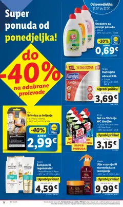 Lidl katalog | vrijedi od 21.07.2025 | Stranica: 14