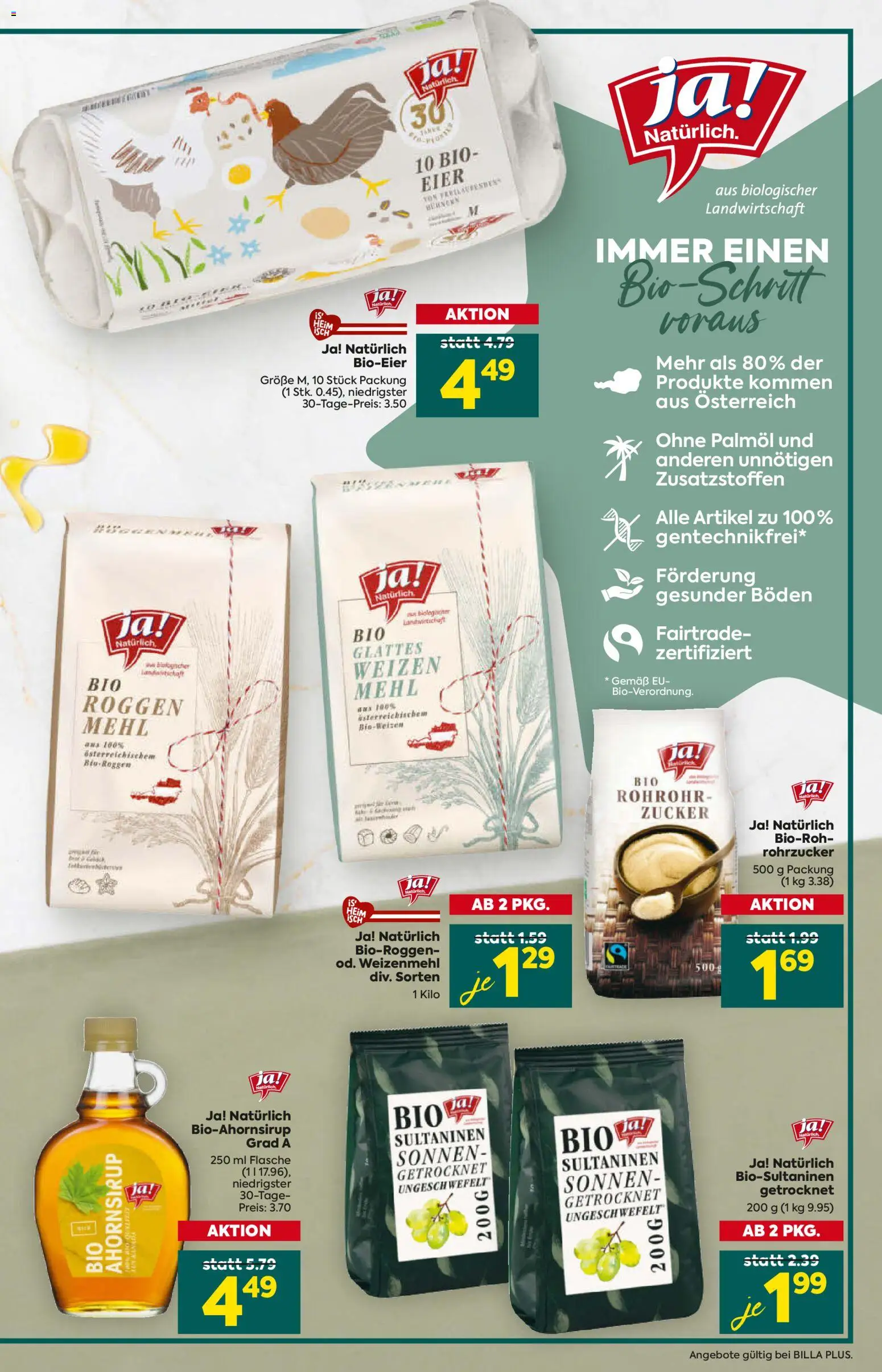 Billa Plus - Alles Rund Ums  Backen gültig ab 23.10.2025 | Seite: 9 | Produkte: Zucker, Eier