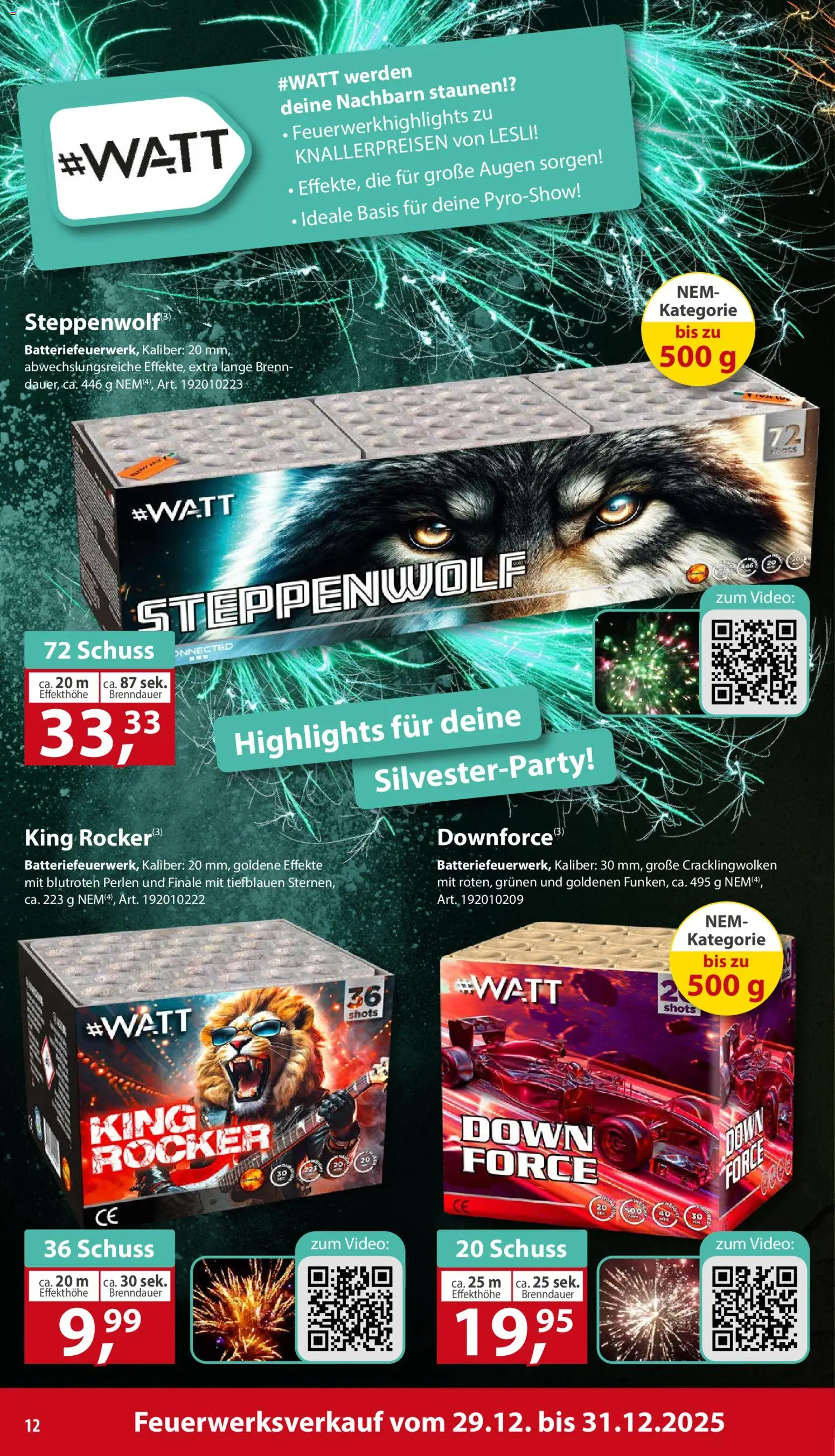 Sonderpreis Baumarkt Prospekt 	 – gültig ab 27.12.2025 | Seite: 12 | Produkte: Video