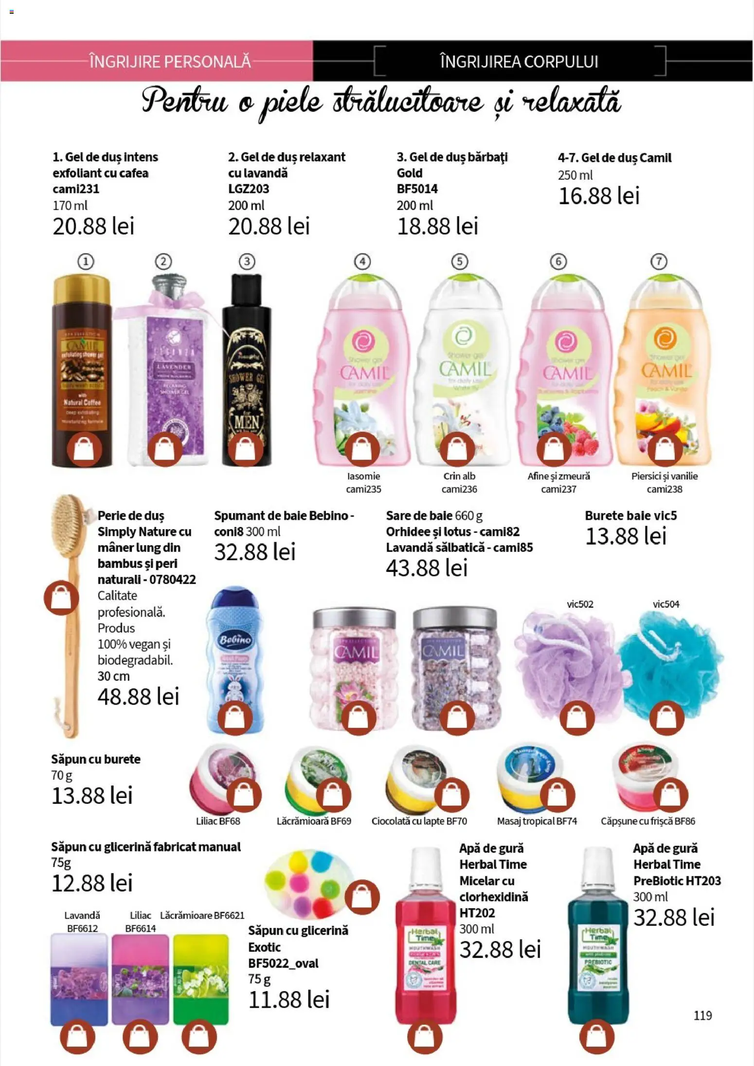 Noul catalog Lady’s – valabil de la 05.01.2026 | Pagină: 121 | Produse: Orhidee, Cafea, Ciocolată, Săpun