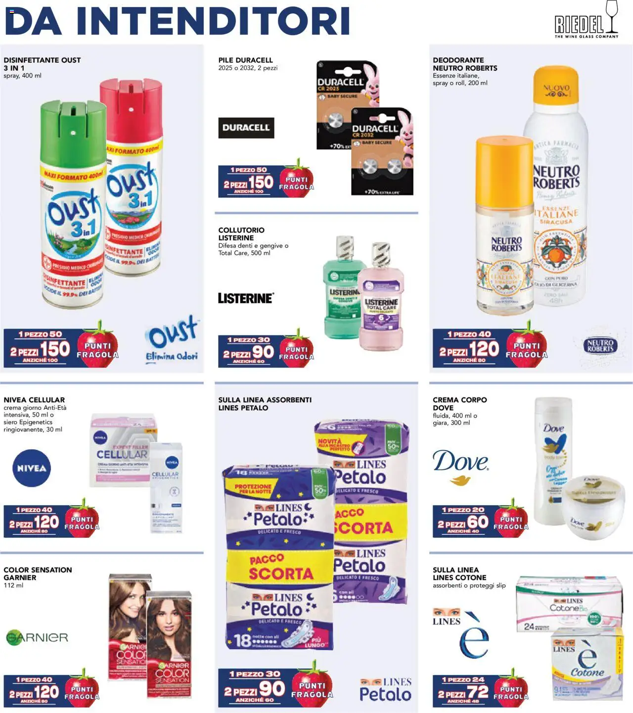 Volantino Esselunga S del 26.09.2025 | Pagina: 25 | Prodotti: Pile, Crema, Proteggi slip, The