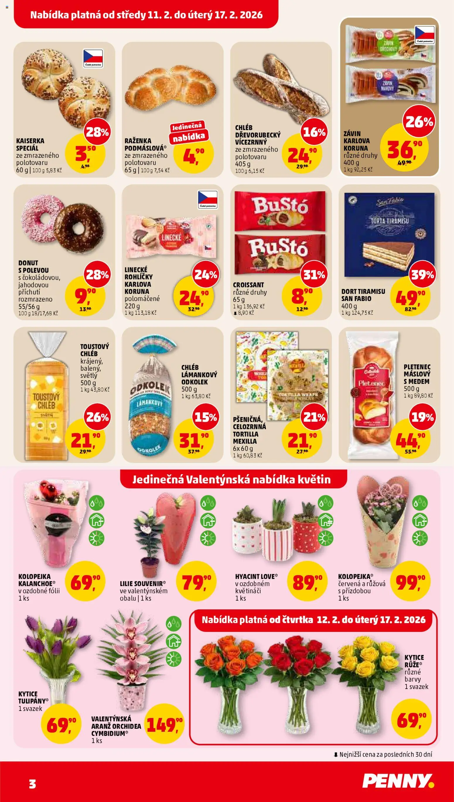 Penny Market leták - Čtvrtečník od 11.02.2026 | Strana: 3