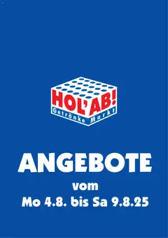 HOL’AB! Prospekt 	 gültig ab dem 04.08.2025