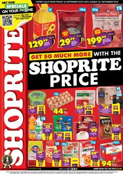 Shoprite specials catalogue – valid from 26.09.2025