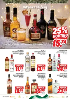 Dekamarkt - Folder - Voorbeeld van een folder van Dekamarkt, geldig van 16.12.2025 | Pagina: 33 | Producten: Gin, Whisky, Slijterij, Alcohol