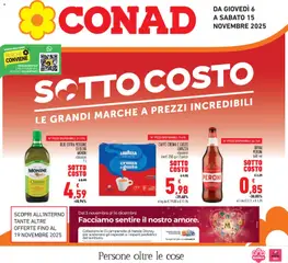 Anteprima del volantino Conad Piemonte catalogo valido a partire dal 06.11.2025