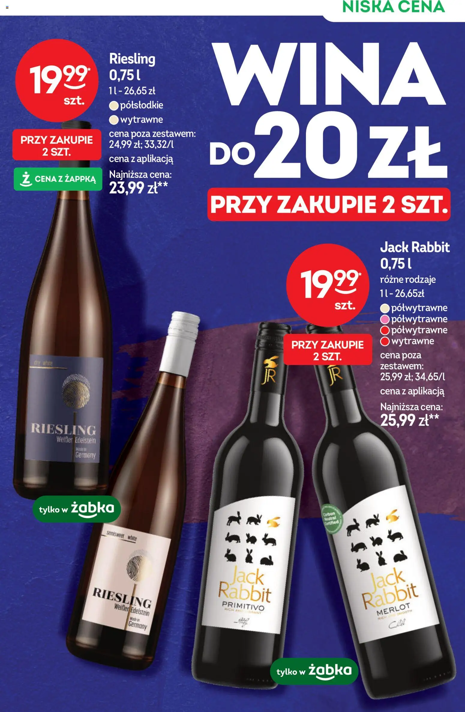 Żabka Black Friday od 12.11.2025 | Strona: 13 | Produkty: Riesling, Merlot