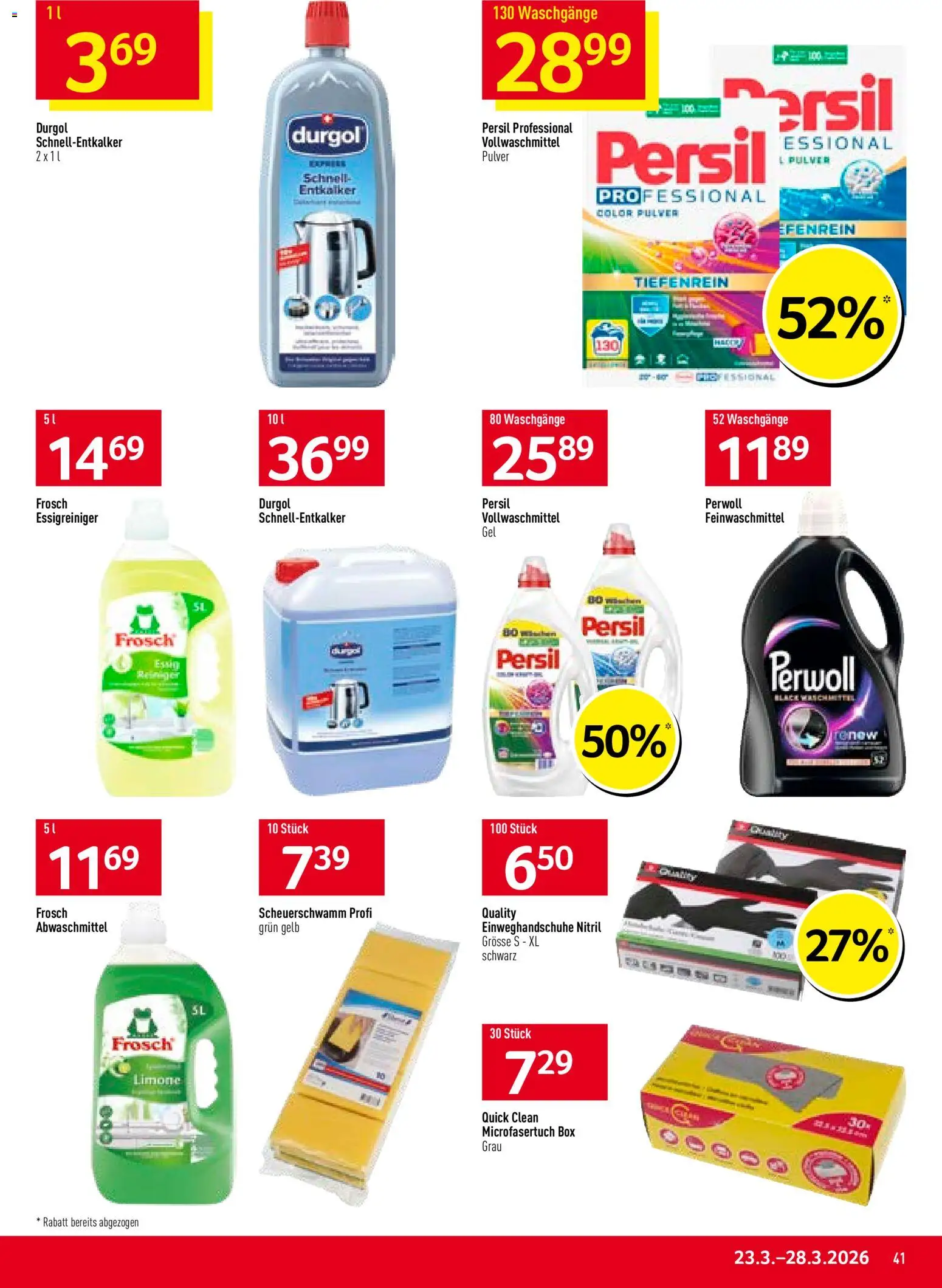 Prodega aktionen – gültig ab 23.03.2026 | Seite: 41 | Produkte: Box, Pulver, Bluetooth Højttalere