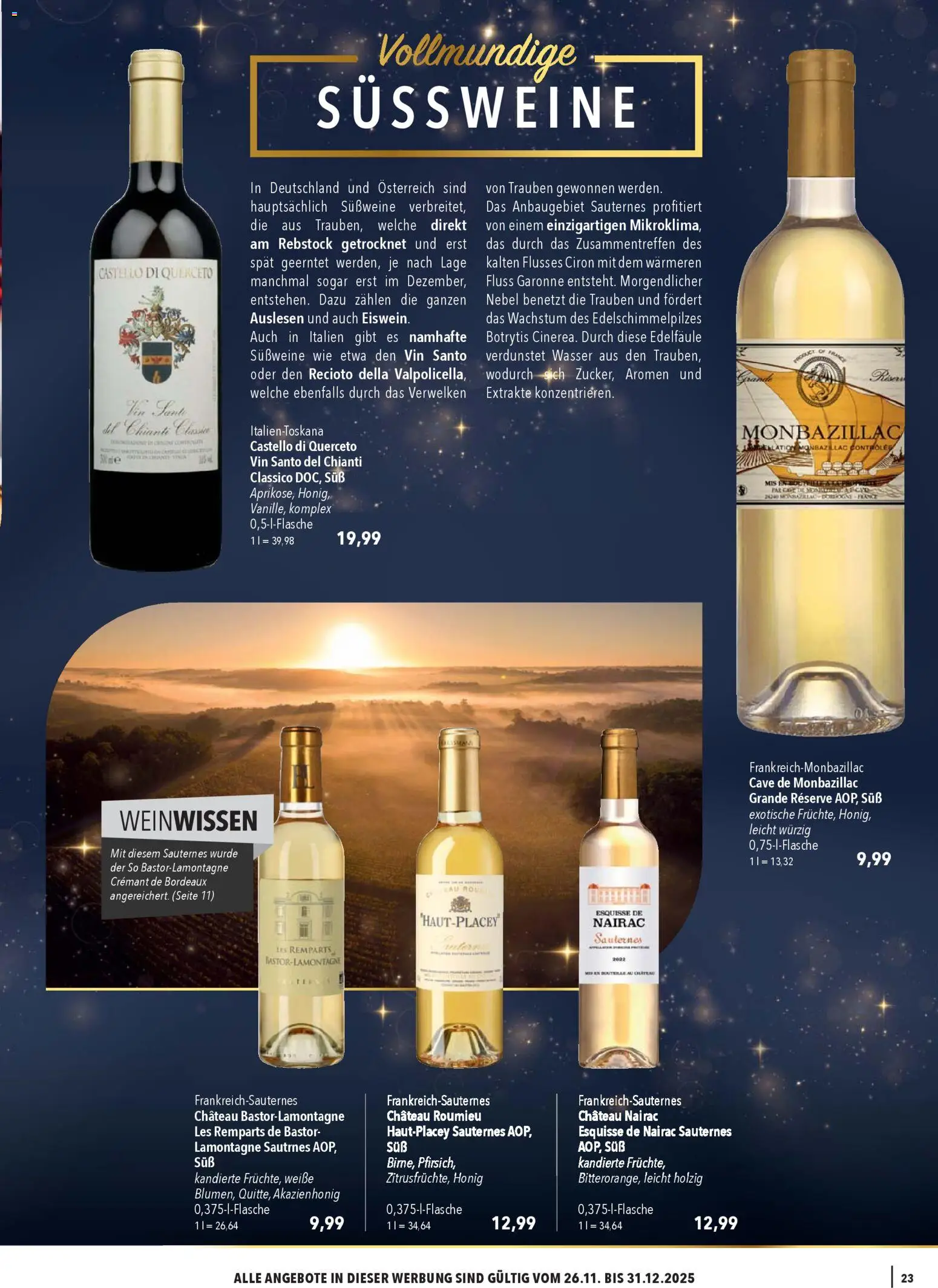 CITTI Markt - Weine zum Fest – gültig ab 26.11.2025 | Seite: 23 | Produkte: Trauben, Wasser