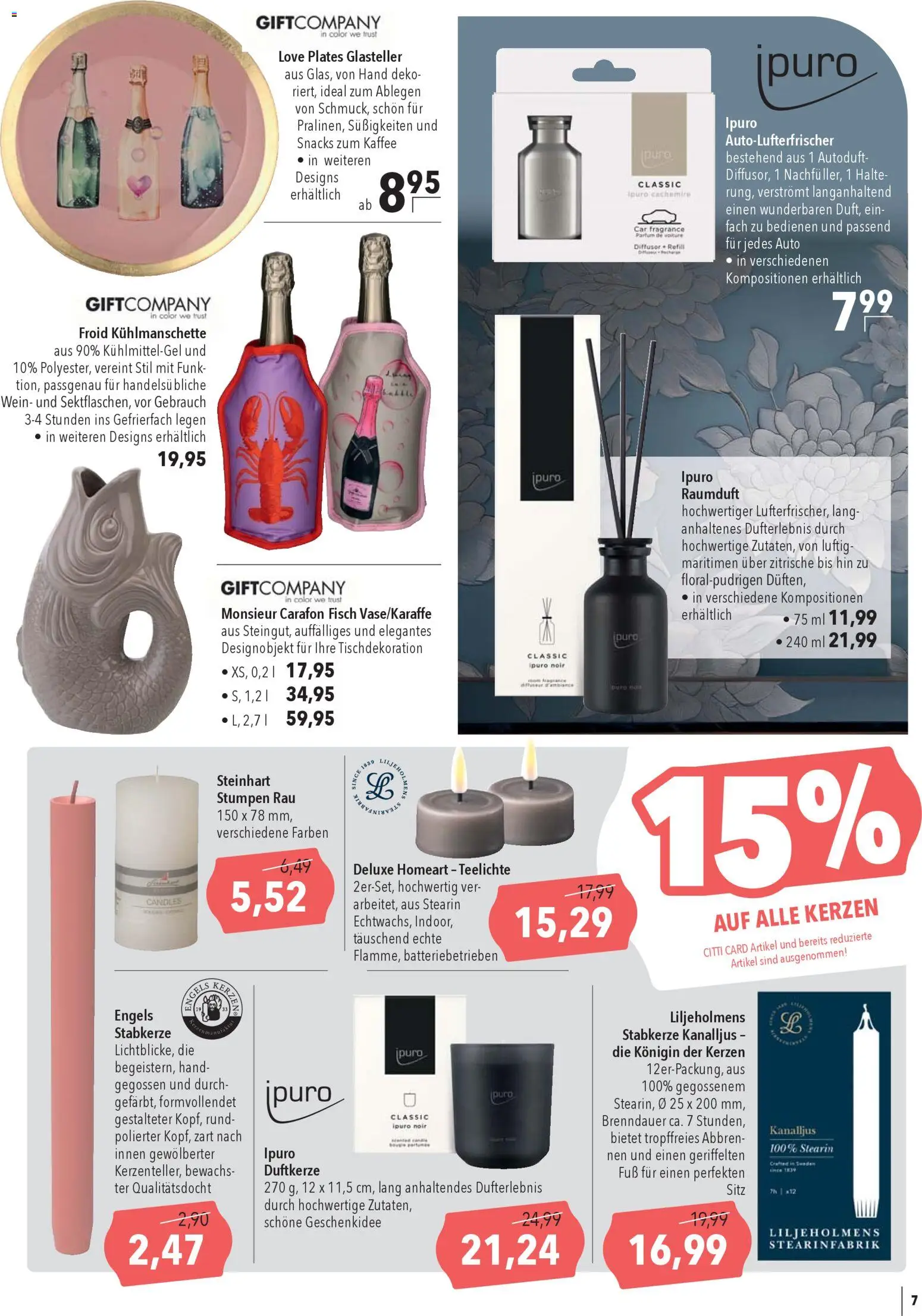 CITTI Markt Markenwelten – gültig ab 25.02.2026 | Seite: 7 | Produkte: Kaffee, Fisch, Wein, Süßigkeiten