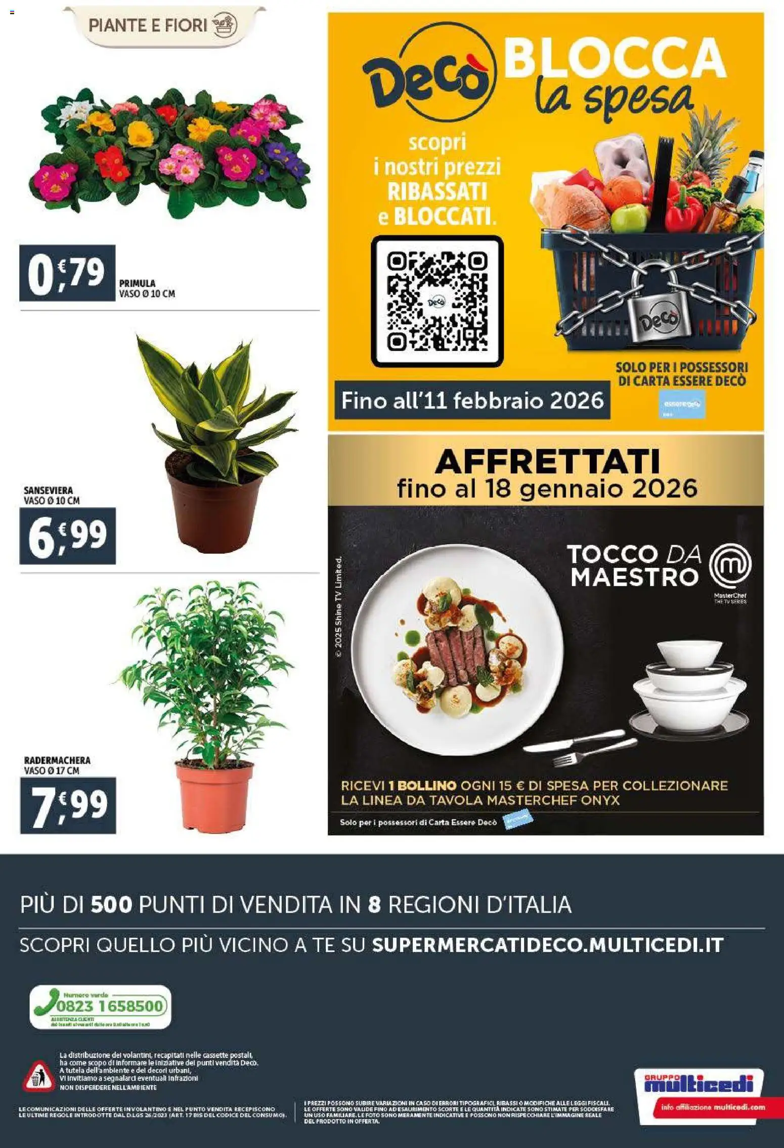 Volantino Decò del 09.01.2026 | Pagina: 20 | Prodotti: Tè, TV, Vaso