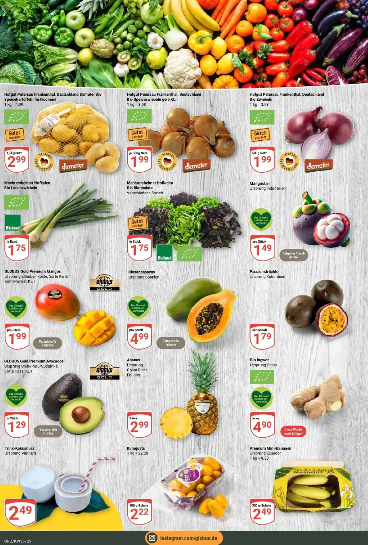 Globus prospekt Grünstadt	 – gültig ab 01.09.2025 | Seite: 8 | Produkte: Ananas, Zwiebeln