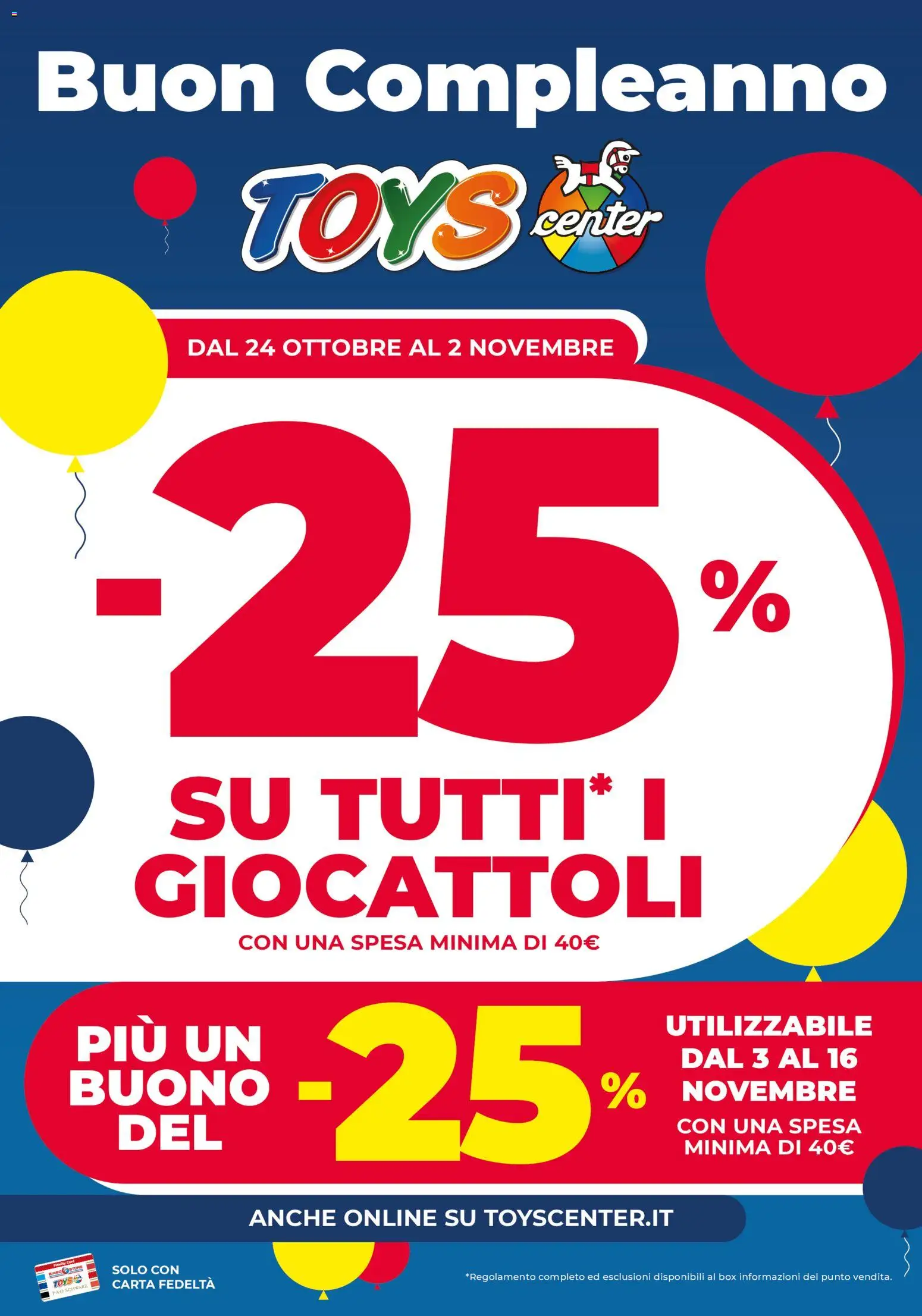 Volantino Toys Center del 24.10.2025 | Pagina: 1