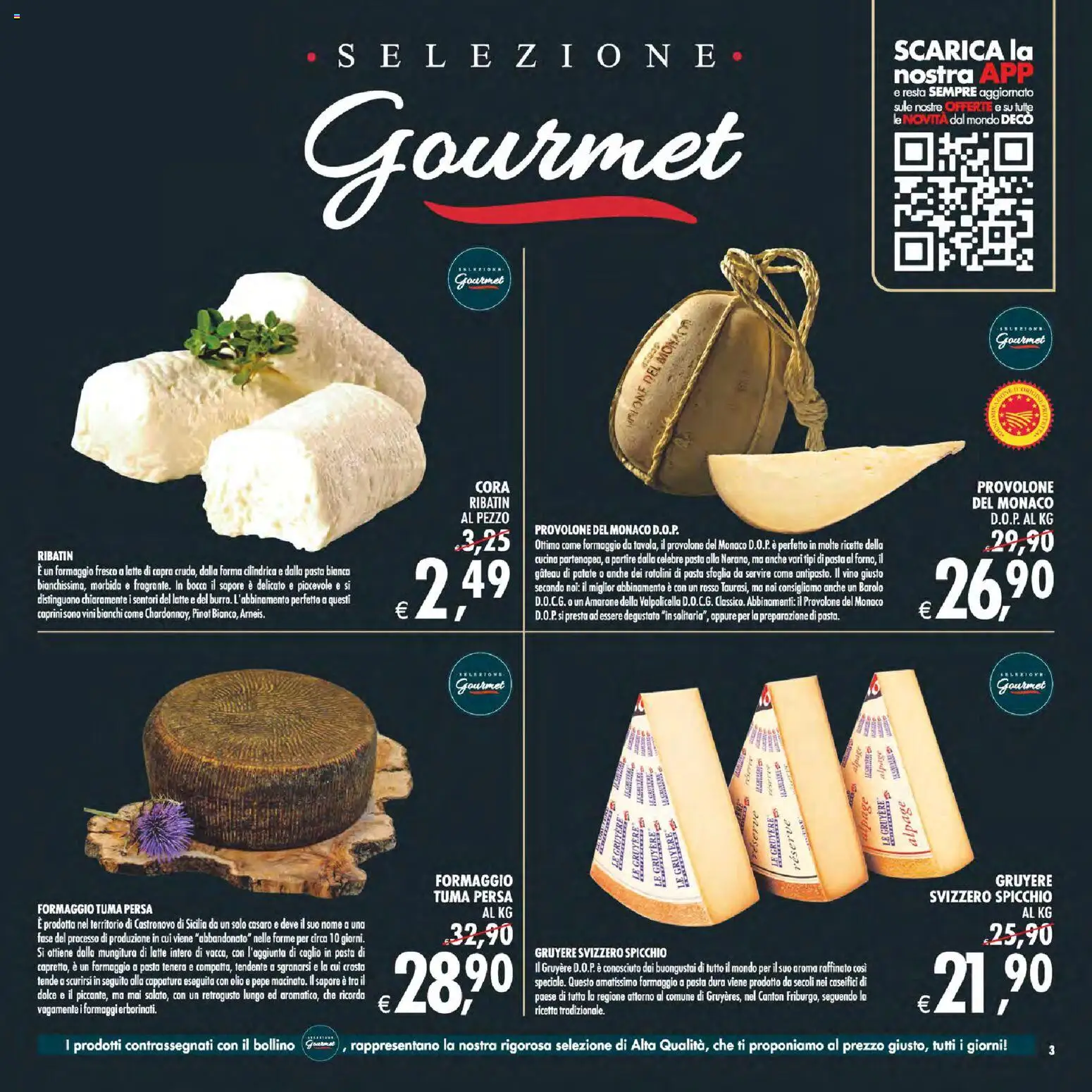 Volantino Decò del 07.04.2026 | Pagina: 3 | Prodotti: Pasta sfoglia, Latte, Formaggio, Pasta