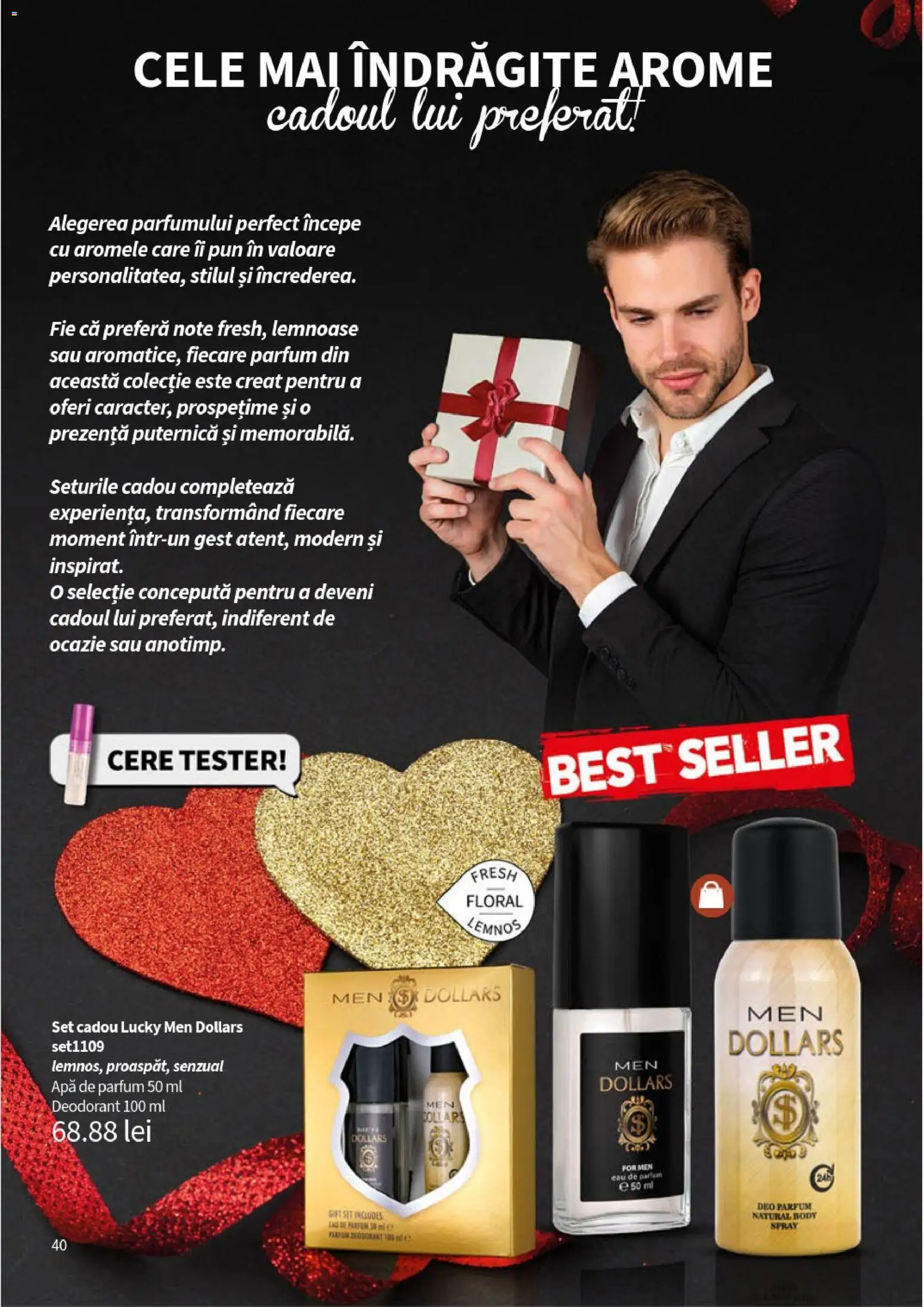 Noul catalog Lady’s – valabil de la 05.01.2026 | Pagină: 42 | Produse: Apă de parfum, Body, Parfum, Apă