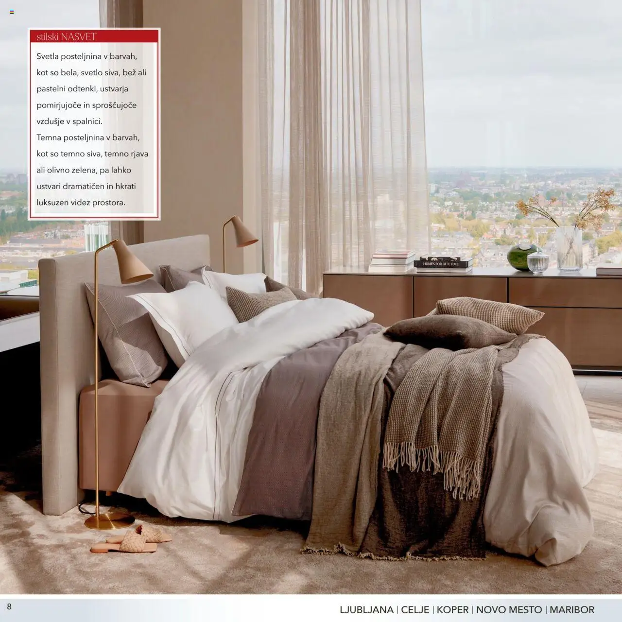Harvey Norman katalog posteljnina jesen zima │ velja od 01.10.2023 | Stran: 8 | Izdelki: Posteljnina