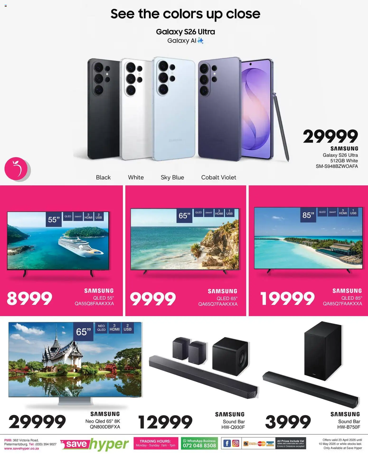 Save Appliance Specials | 23/04/2026 | How to get a limited discount? Save today! | South Africa