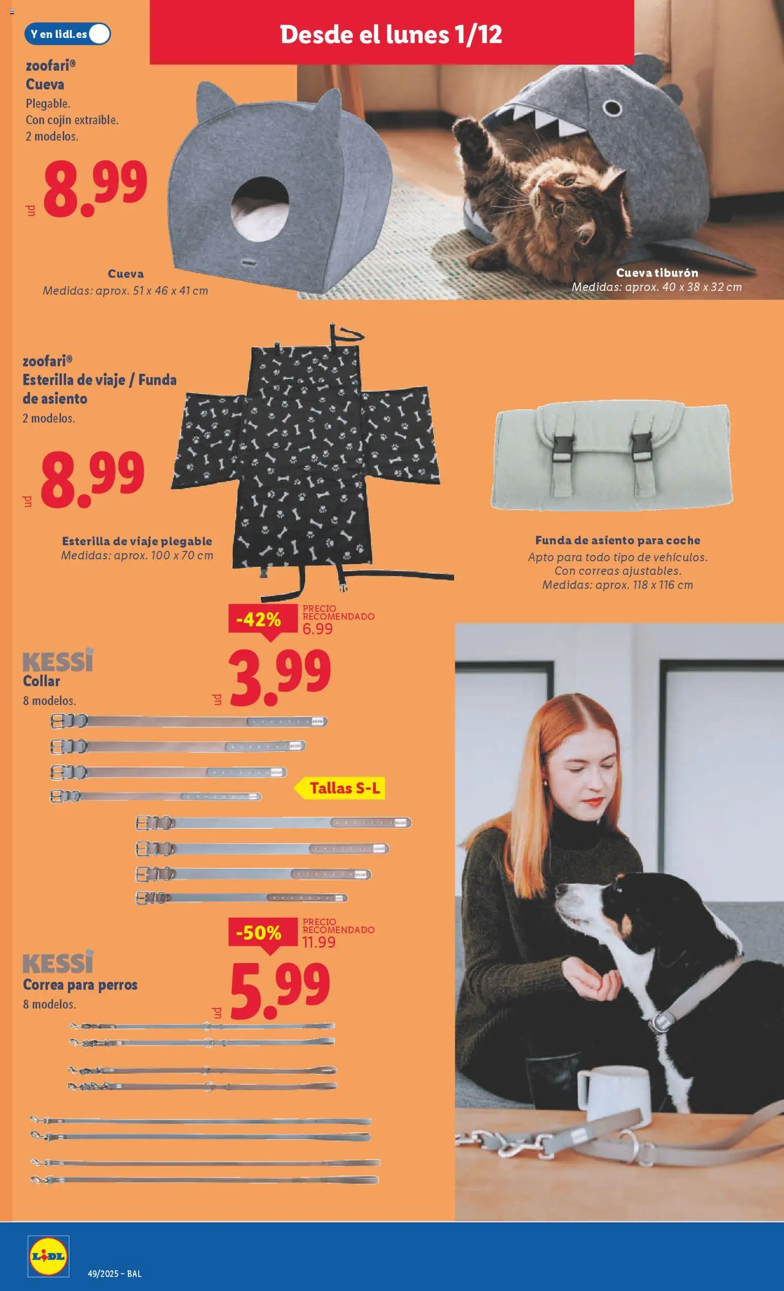 Lidl folleto de bazar │ válido desde el 01.12.2025 | Página: 22 | Productos: Funda, Cojín