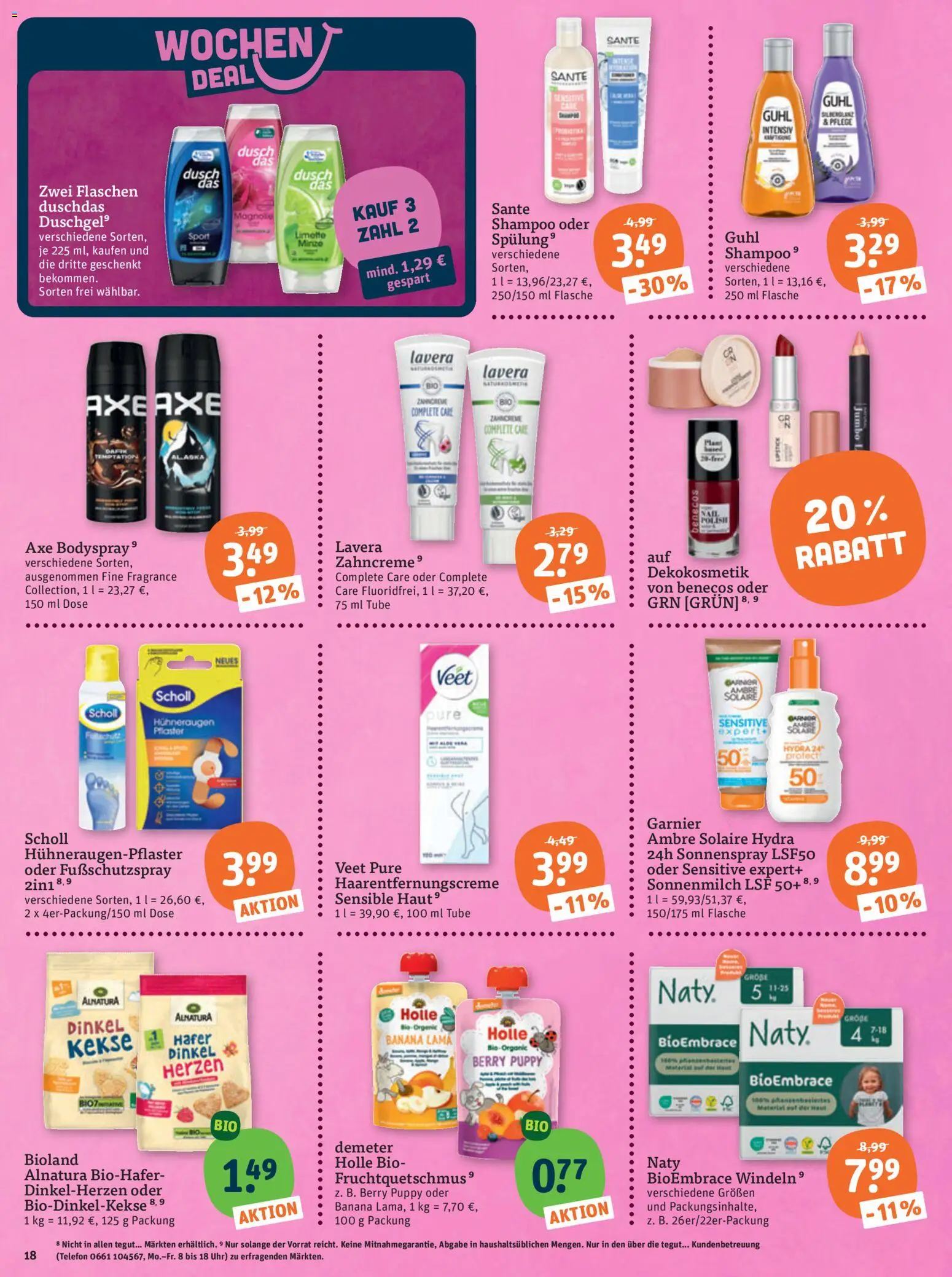 Tegut Prospekt 	 – gültig ab 27.04.2026 | Seite: 20