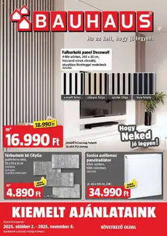 Bauhaus Szórólap - amely érvényes a következő dátumtól: 02.10.2025